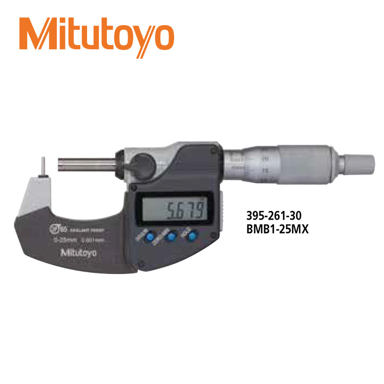 日本三丰壁厚千分尺115-302 308 315 316 309 303 BMB1-25 BMB2