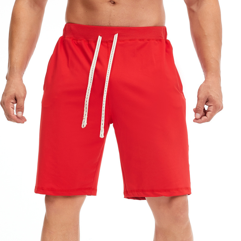 Men's Solid Color Sports Loose Men's Bottoms display picture 38