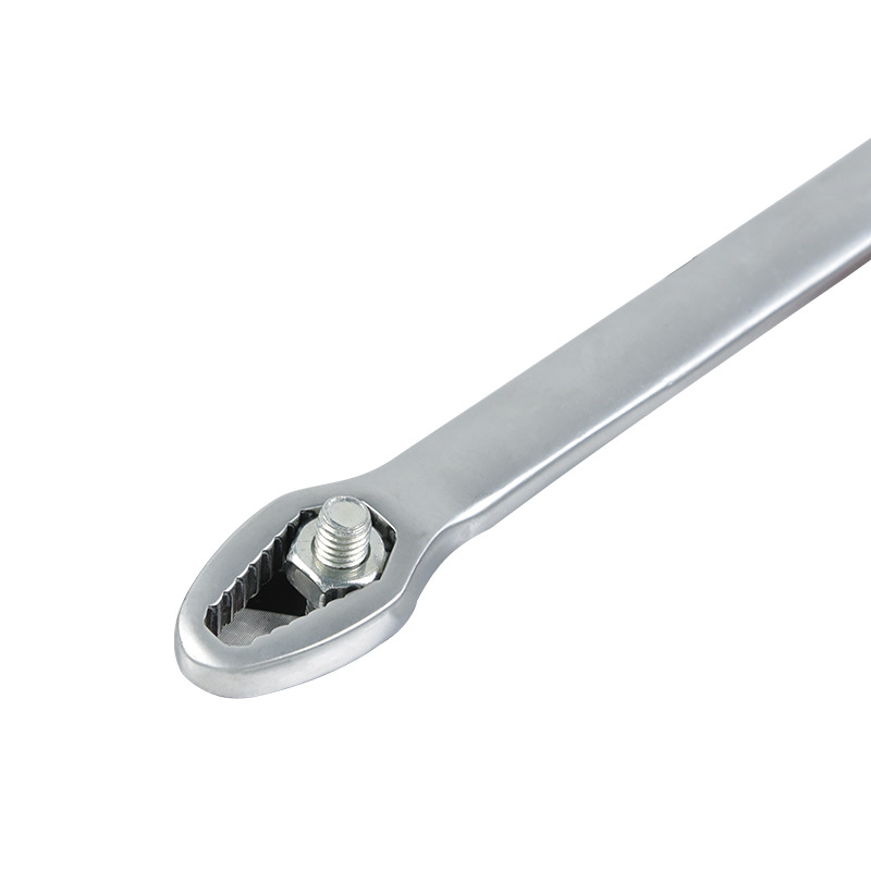 Llave de ciruela multifuncional multi-propósito universal de doble cabeza gafas de auto-apriete 8-22mm traje llave móvil