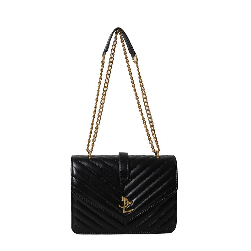 Bolso de moda de mujer 2025 nuevo bolso de estilo de cadena de bolso de cinturón bolso de hombro transfronterizo súper fuego bolso de solapa