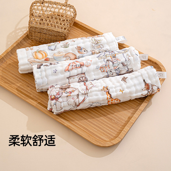 Gauze cotton scarf