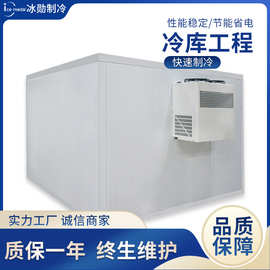 湖南厂家供应 全套设备水果蔬菜肉类冷藏保鲜 大中小型速冻冷藏库