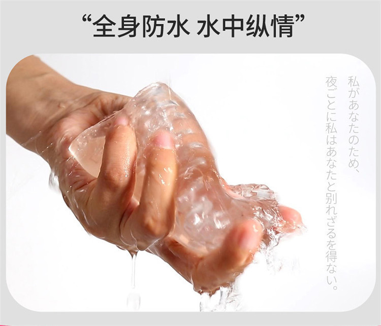 Xiaomeng Meina Transparent Manual Masturbation Cup for Adult Men — detail image 16