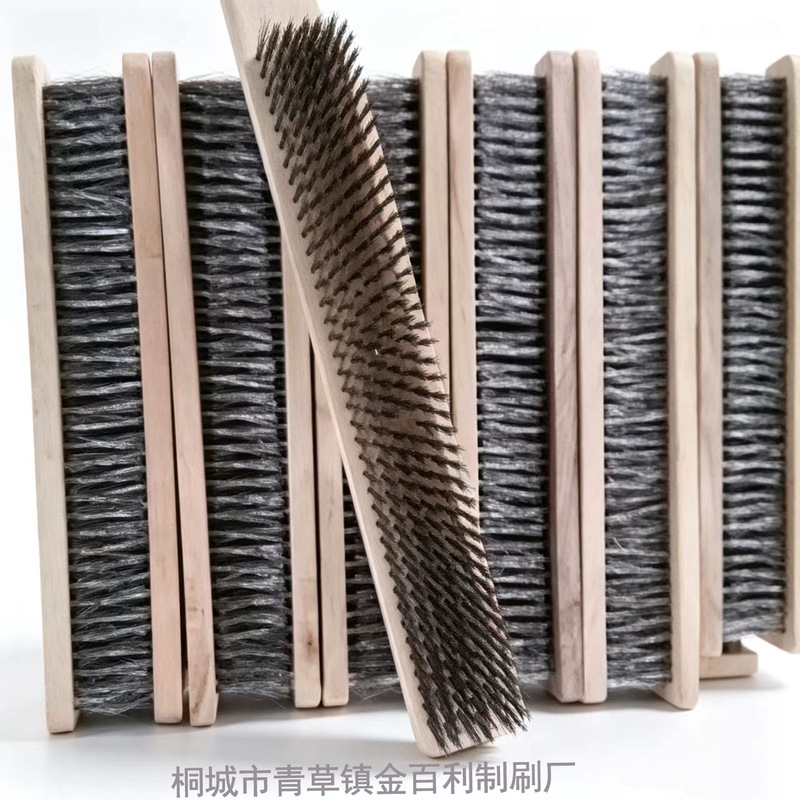 Wire Board Brush, Deck Brush, Long-handled Hard-bristled Wire Brush, Industrial Wire Brush, Cleaning Tool, Rust Removal and Moss Removal Wire Board Brush, Deck Brush, Long-handled Hard-bristled Wire Brush, Industrial Wire Brush, Cleaning Tool, Rust Removal and Moss Removal
