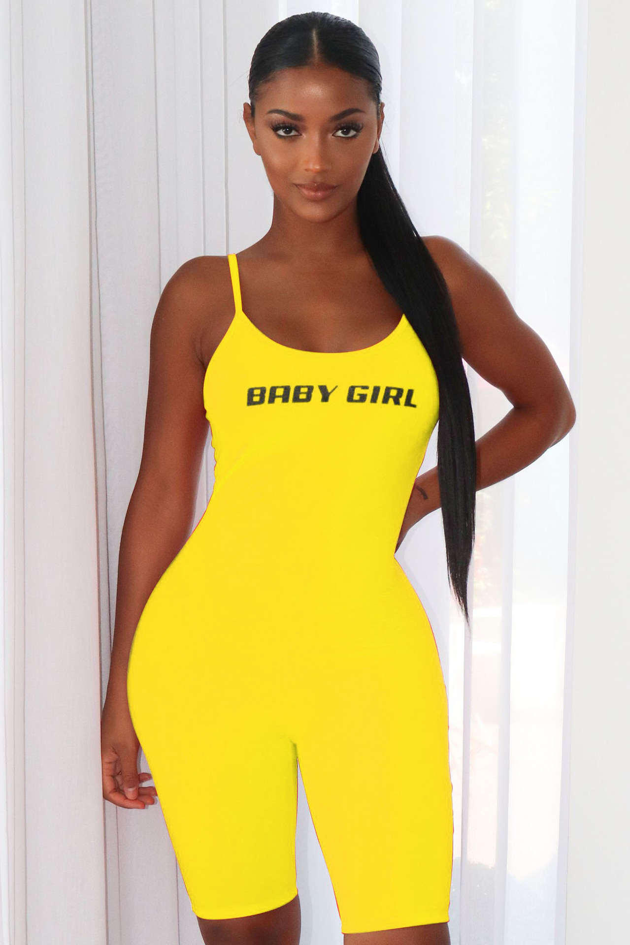 Women Site Solid Color Tight Backless Bodysuit