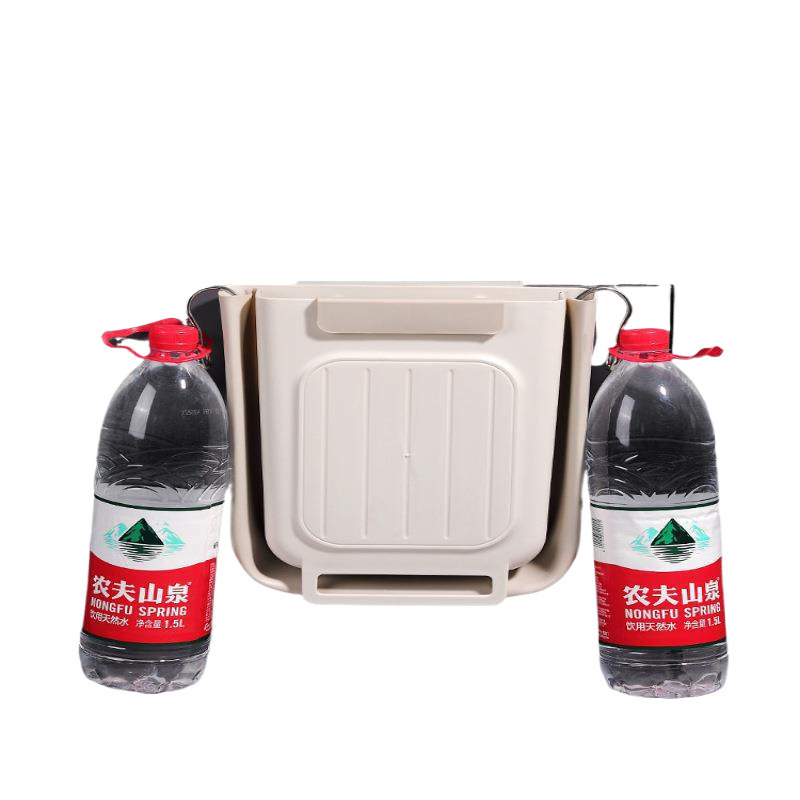 キッチンゴミ箱壁掛け式折り畳み可能家庭用キッチンキャビネットドア収納桶トイレ紙かご|undefined
