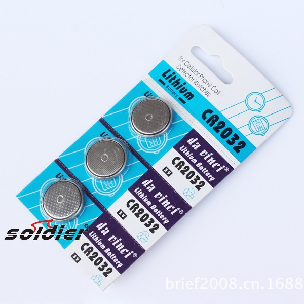 青蛙灯电池 纽扣电池 3V钮扣电池//CR2032
