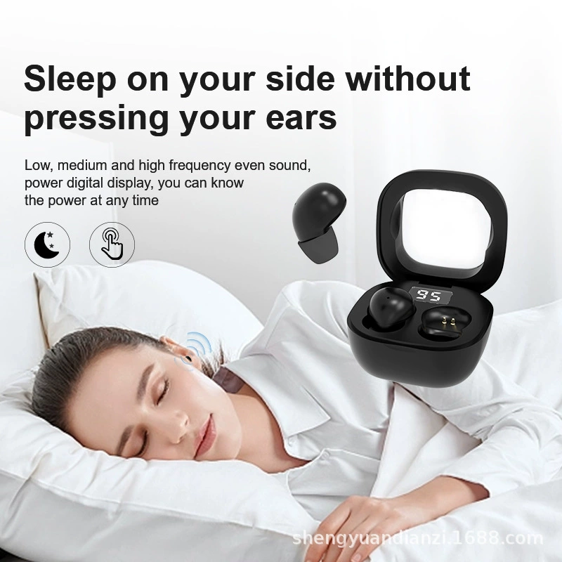 Cross-border hot selling sk19 Bluetooth headset in-ear wireless noise reduction ultra-small mini sleep tws headset mini style