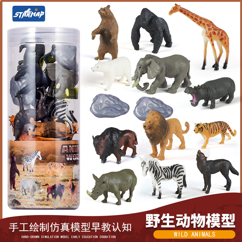 Modelo de Dinosaurio de Simulación de Plástico, Estático, Educativo, para Niños