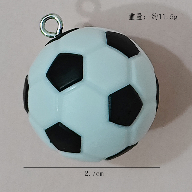 Mini pequeño colgante de fútbol llavero colgante DIY Copa del Mundo recuerdos para los fanáticos de niños y niñas regalos de cumpleaños