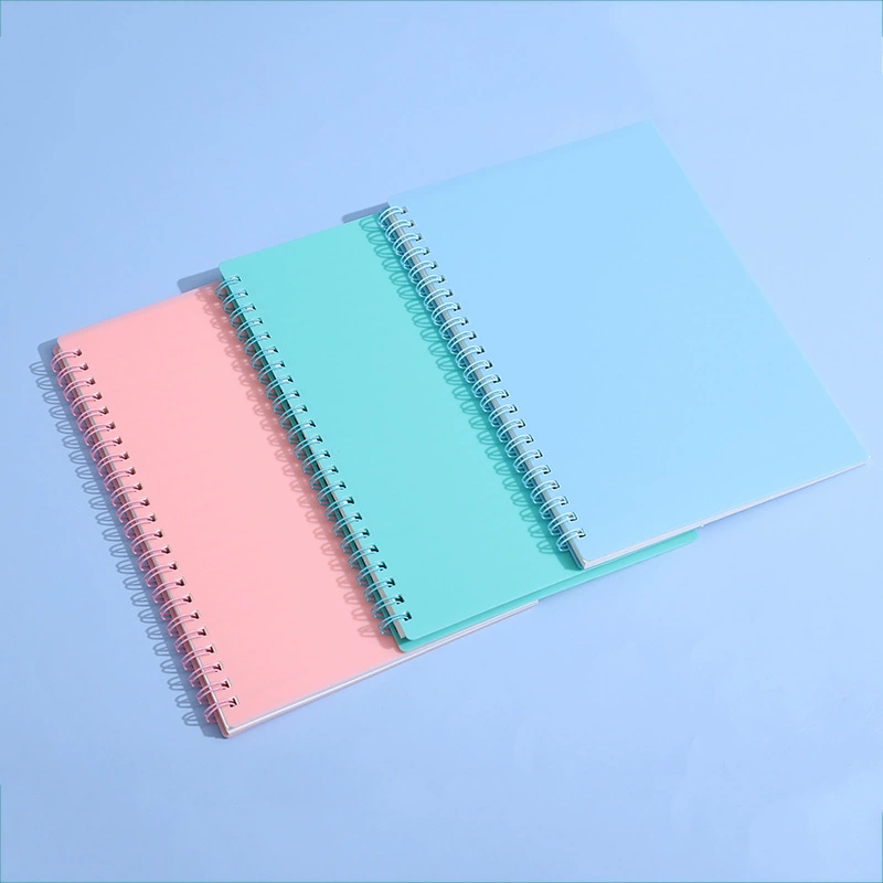 Спот 32k Моранди цвет катушки для ноутбука A5 внешней торговли минималистичный круг спиральный блокнот для оптовой продажи