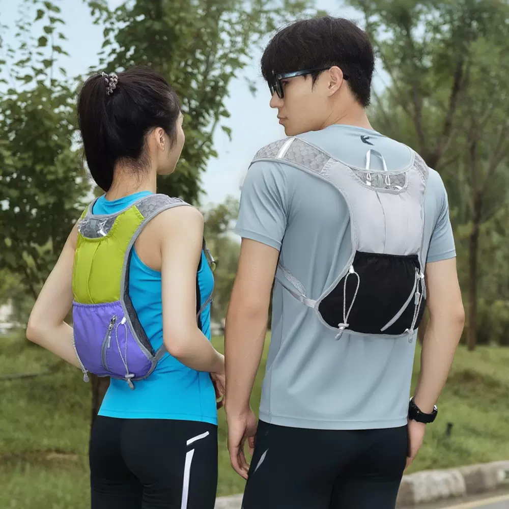 跑步户外水袋背包登山越野跑越野马拉松徒步双肩包男女骑行行包
