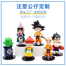 批发定 制动漫公仔盲盒手办玩具玩偶卡通摆件定 做PVC树脂工艺品