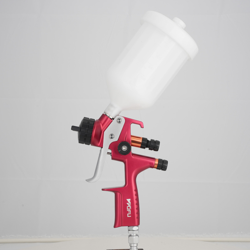 Transfronteriza RF2003H auto a medida 1.3mm alta atomización chapa metálica en la olla HVLP pistola de pintura neumática
