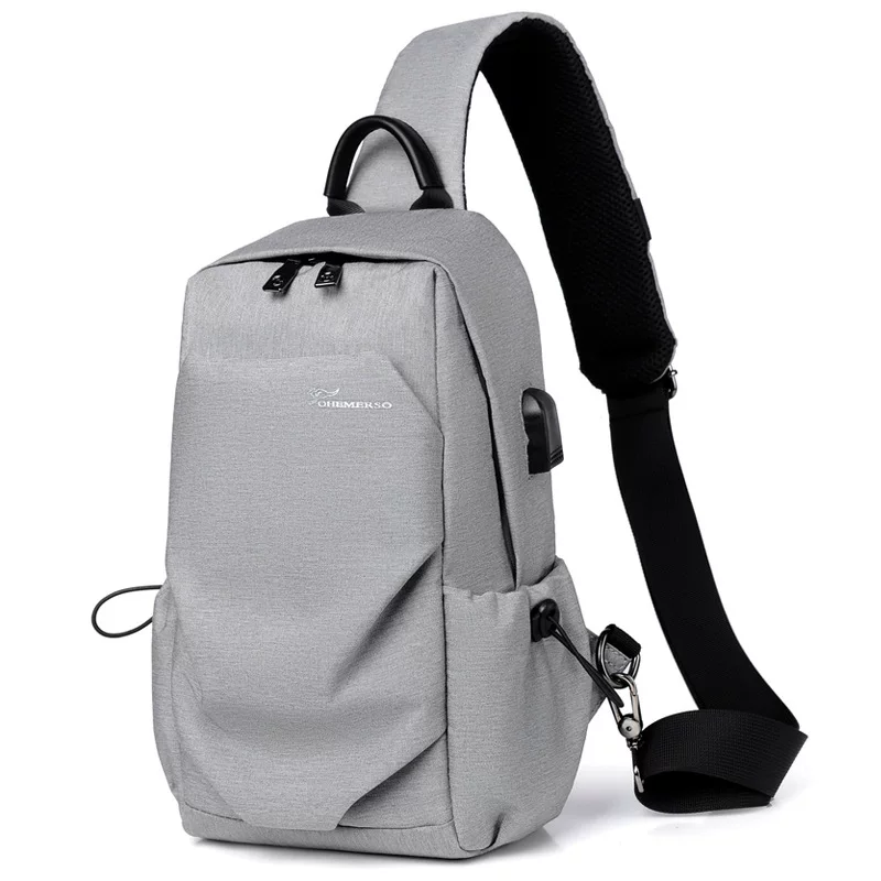 Чехол- Chest bag, сумка через плечо, маленький рюкзак, одна лямка, ткань Oxford, корейский стиль