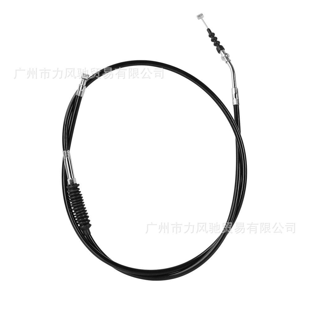 1.94m acoplamiento de motocicleta modificada de cable de tracción para Indian-Black Horse