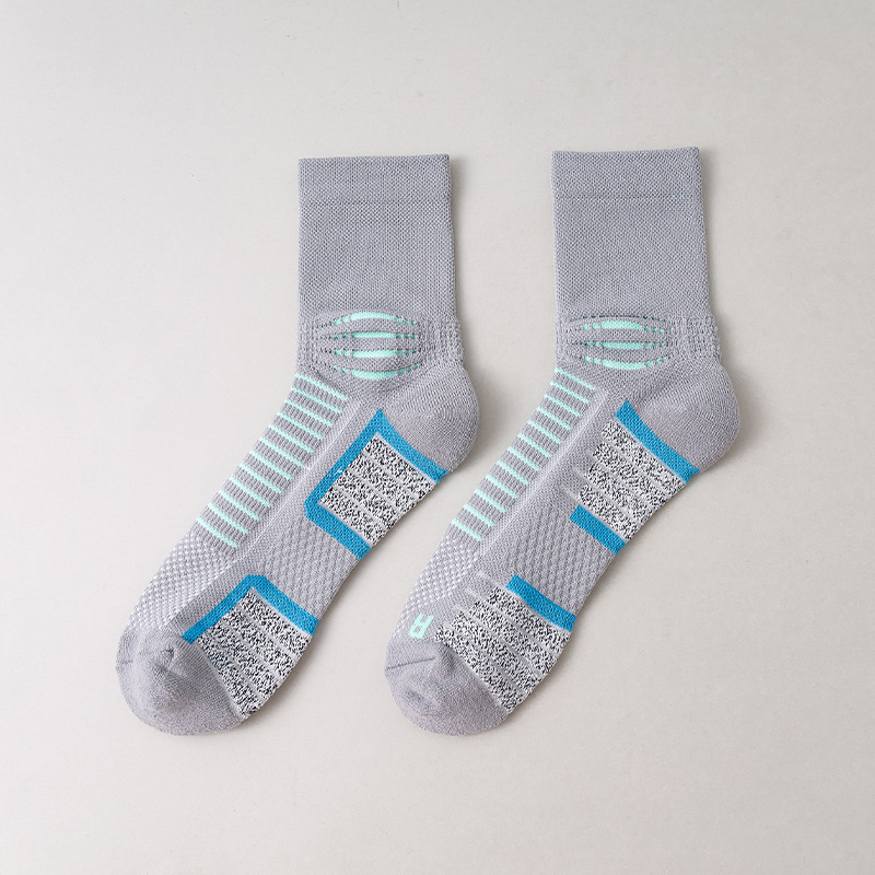 Calcetines de baloncesto para hombres, calcetines de fútbol antideslizantes, calcetines de fútbol transpirables, primavera, toallas gruesas, calcetines deportivos al por mayor