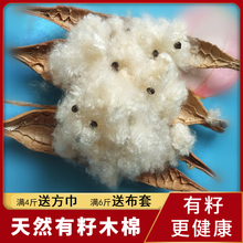 木棉枕芯木棉花木棉枕带子天然7四川心填攀枝花WBZ籽纯有棉絮W18