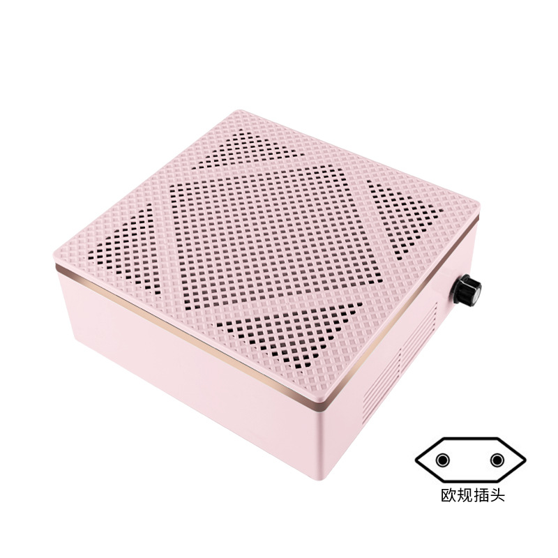 Aspirador de uñas de estilo japonés portátil de alta potencia salón de uñas Filtro de escritorio especial mudo aspiradora de uñas