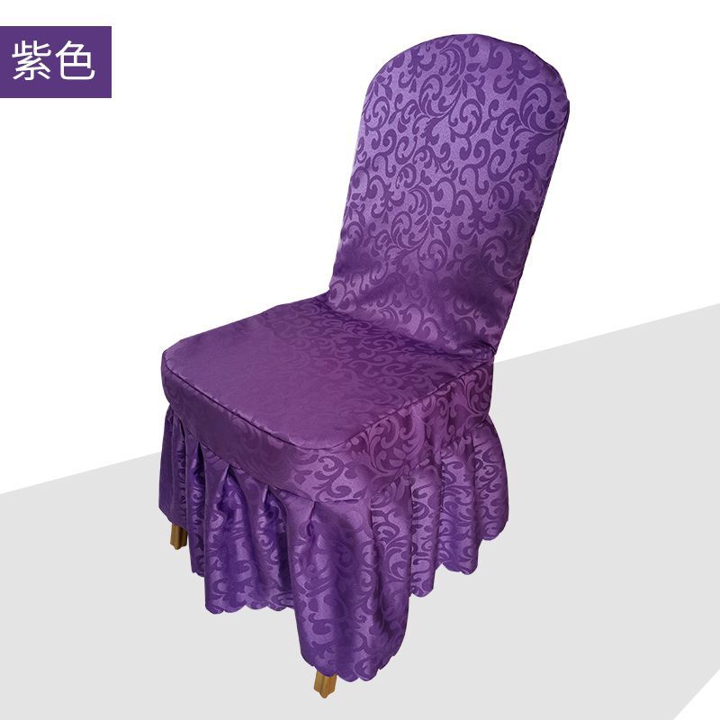 Doble gancho púrpura vestido largo sin dientes ☆