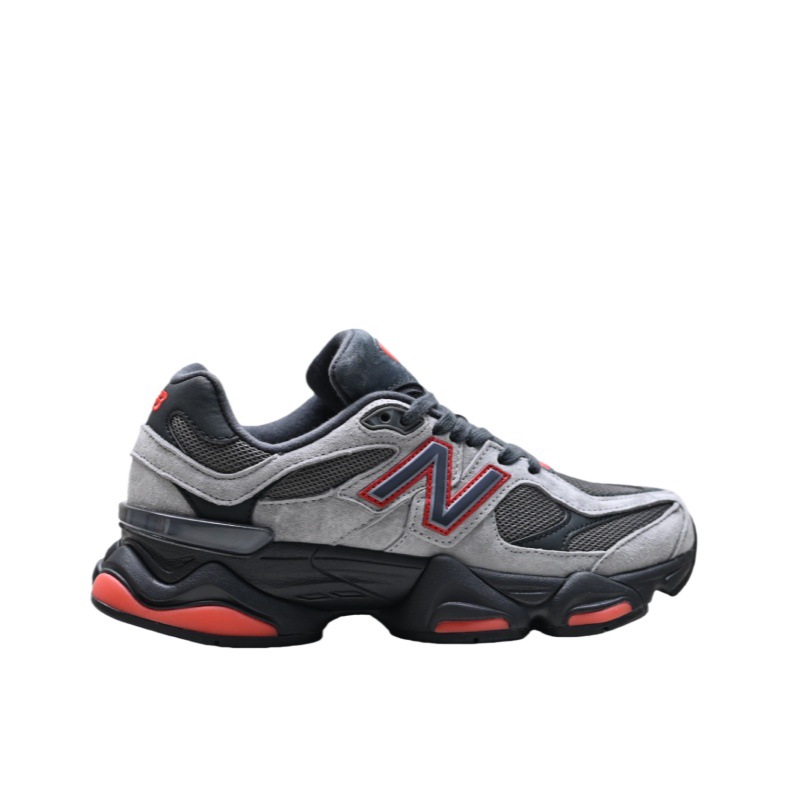 Black gray red 9060
