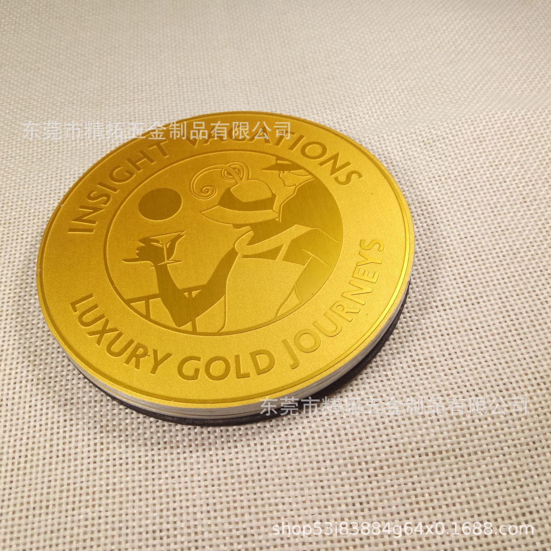 厂家直销欧美风金属标牌 电镀仿金背贴标牌  皮箱家电背贴铭牌