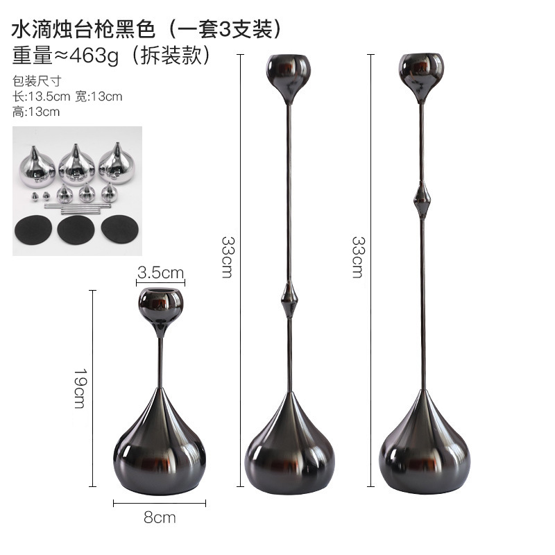 リビングルームの置物は軽くて豪華で高級な雰囲気のお酒棚の装飾品です。