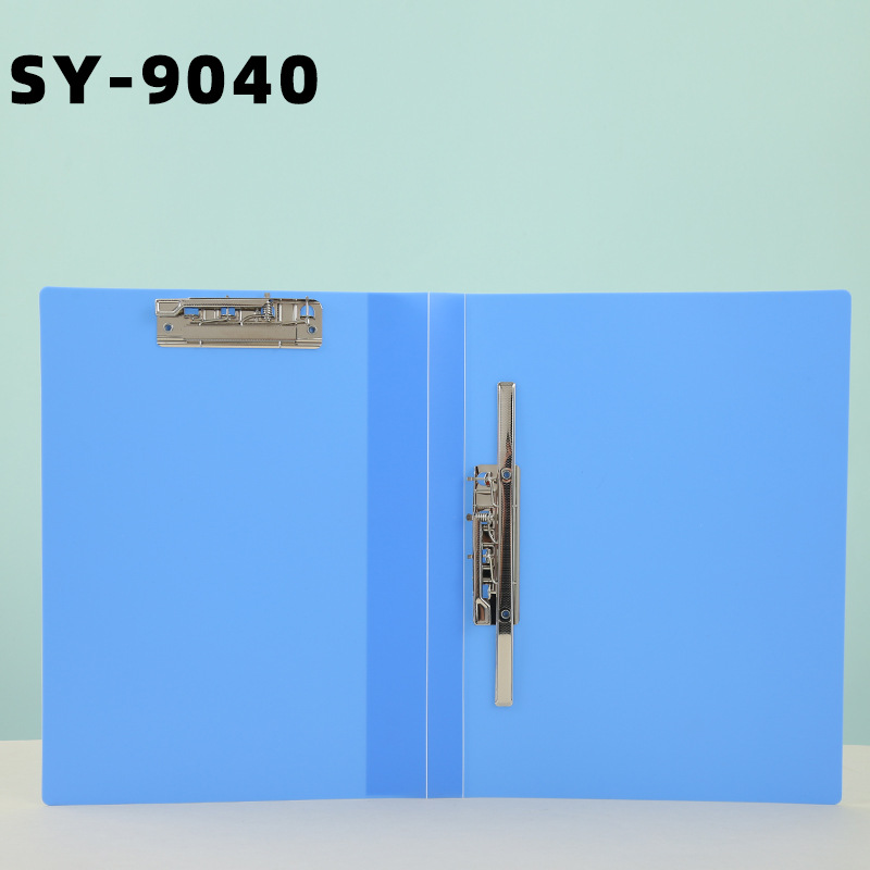 Fábrica directa A4 carpeta doble carpeta de archivos gruesa carpeta de suministros de oficina doble carpeta fuerte