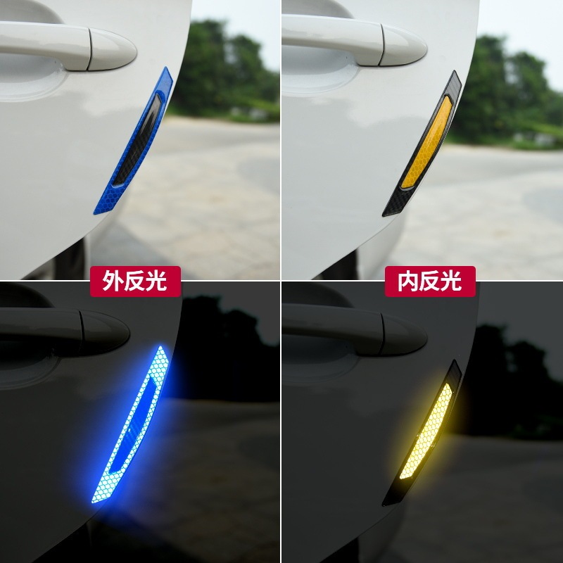 車の反射車は新型の眉のドアの横の身を貼って車のアイデアの個性の車体の炭素繊維の側の標識を飾ります。|undefined