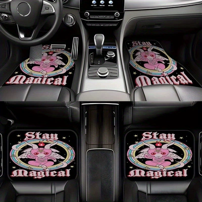 Wear-Resistant and Dust-Proof Mats, Avtomobil döşəmə paspasları - 316gygdz-5-3344cm-rear-row-two-piece-set