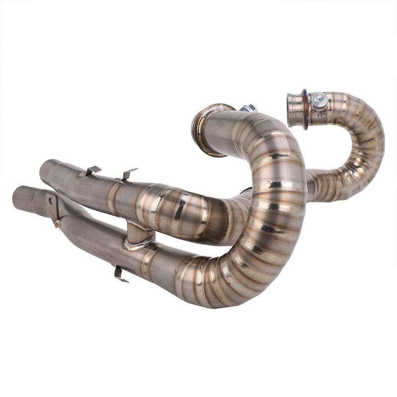 Suitable for Triumph Scrambler 900 motorcycle exhaust pipe modification, front and rear sections
