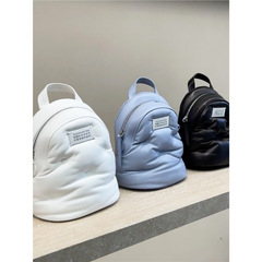 香港馬吉拉Mairon Masgiola羊皮雙肩包女鏈條小背包真皮迷你小包