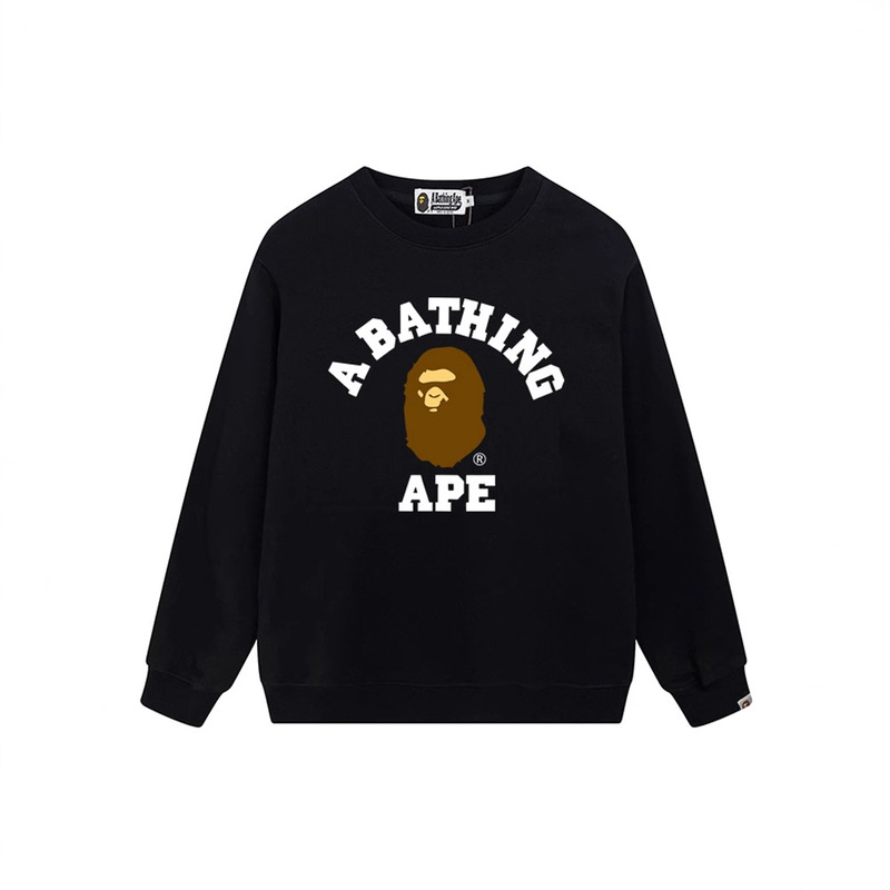 Cross-Border Export Wholesale Trendy Brand Bape Shark Ape Head Round Neck Sweatshirt One Piece Drop Shipping Autumn and Winter Round Neck Sweatshirt Cross-Border Export Wholesale Trendy Brand Bape Shark Ape Head Round Neck Sweatshirt One Piece Drop Shipping Autumn and Winter Round Neck Sweatshirt