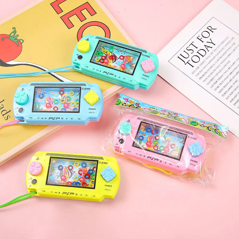 90年代以降の子供向けリングウォーターマシン、クラシックゲーム機、男の子と女の子の子供時代の脳を刺激する、80年代以降のノスタルジックなクラス全体の小さなギフト|undefined