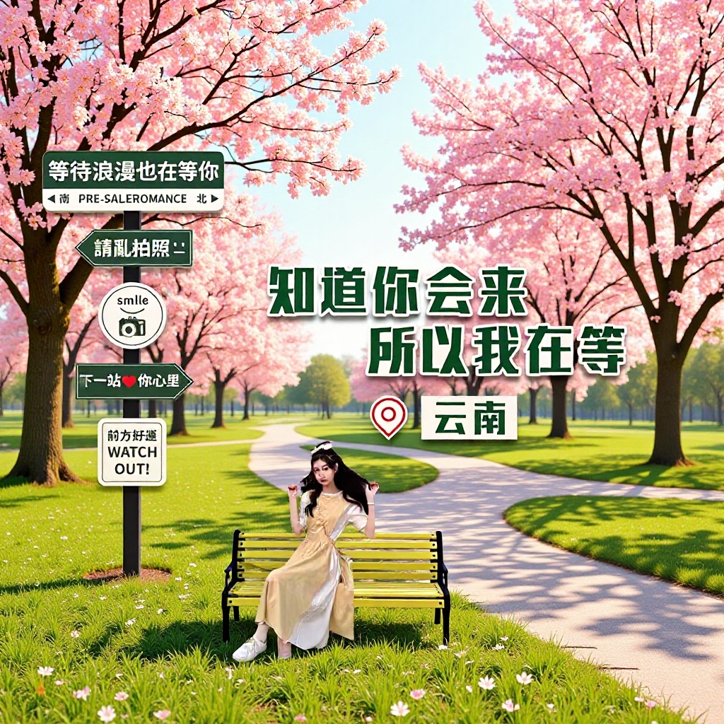 网红打卡拍照广告牌布置造景指示牌路牌餐饮店墙面装饰背景形象