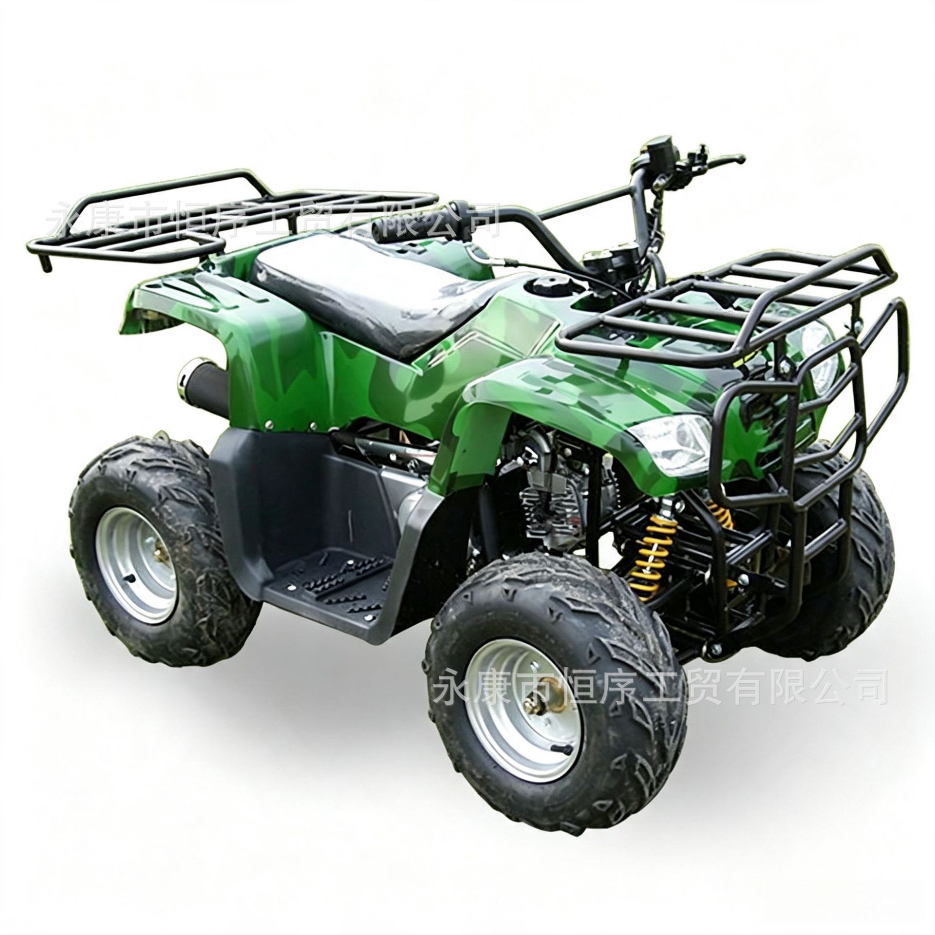 ATV modification accessories 110-125CC Little Bull exhaust pipe suitable for Little Hummer muffler