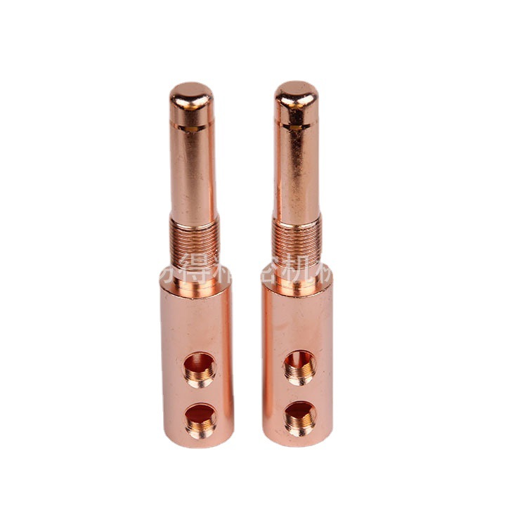 TYD厂C1100紫铜接线端子 铜冲压件 汽车五金配件生产机械零件加工