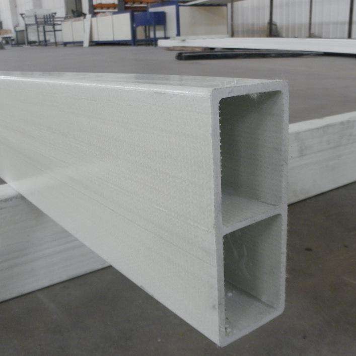 玻璃钢防腐檩条化工养殖专用拉挤型材方管圆管优惠厂家