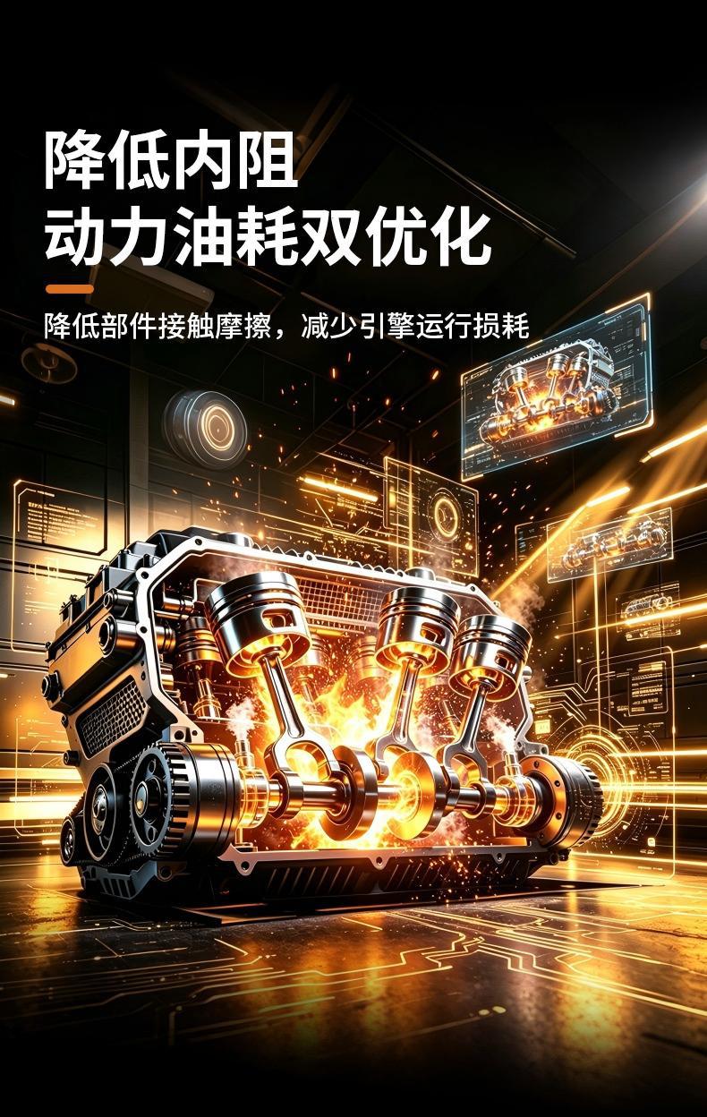 Car engine anti-wear protective agent, powerful repair for oil burning, non-disassembly treatment for blue smoke emission, engine oil additive