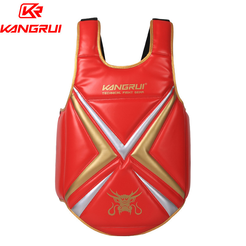 Boxing Sanda Protector de pecho Juego completo de entrenamiento de boxeo de Muay Thai para adultos y niños Protector de lucha Protector de pecho Protector de lucha