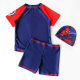 Children's Swimwear Men's Cartoon Cute Boys Swimwear Split Swimwear Sunscreen Quick-drying Swimming suit for Large Children