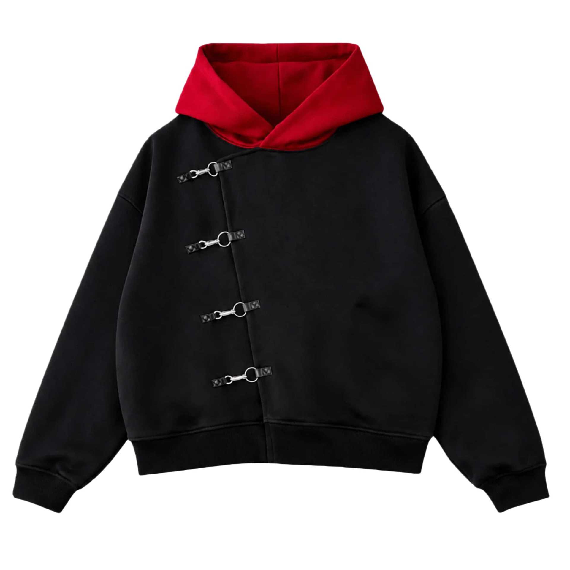 metal red sweatshirt