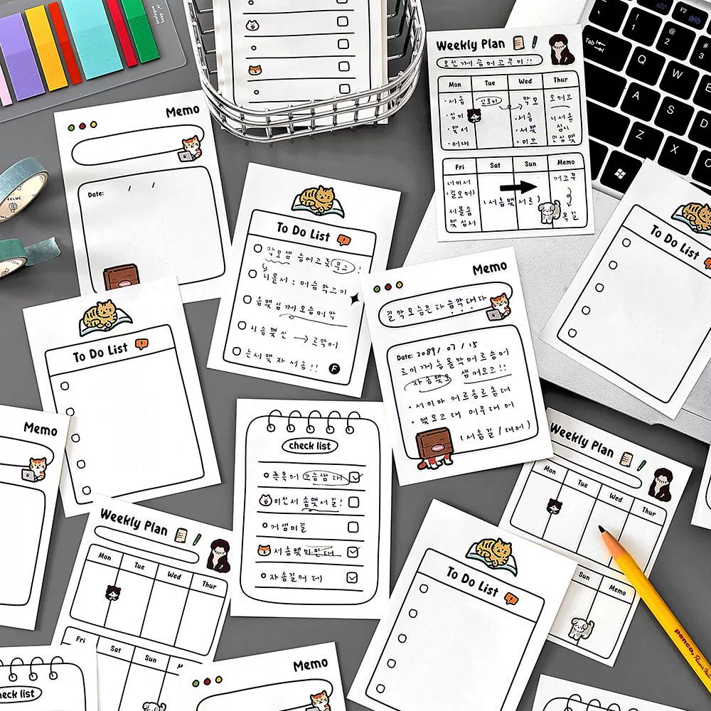 Infeel.Me заметки Post-it Список хороших вещей серия Простой справочник материал бумаги офиса сообщение