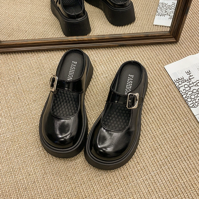 Французский дизайн Чувство Баотоу тапочки 2025 новая модная тенденция