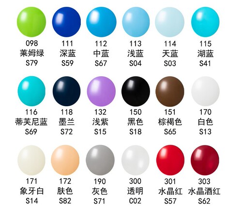 5-inch Fengche brand balloons 100 pcs/pack thickened latex balloons wedding room birthday party decoration