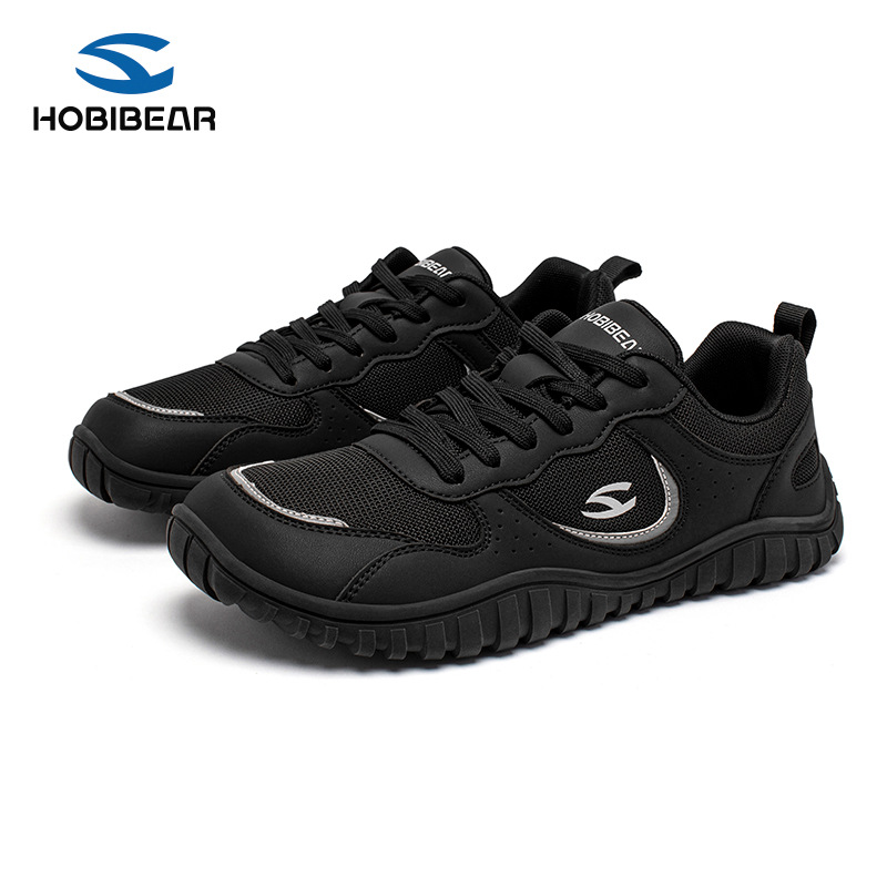 Zapatos HOBIBEAR de punta ancha, zapatos de primavera y otoño para hombre, zapatos minimalistas, zapatos casuales, zapatos de horma ancha, zapatos para caminar, zapatos deportivos, venta directa del fabricante