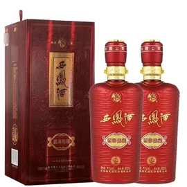 西凤酒海陈藏5年 白酒整箱批发凤香型52度白酒纯粮酿造酒水正品