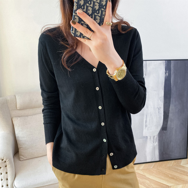 Knitted autumn base sweater