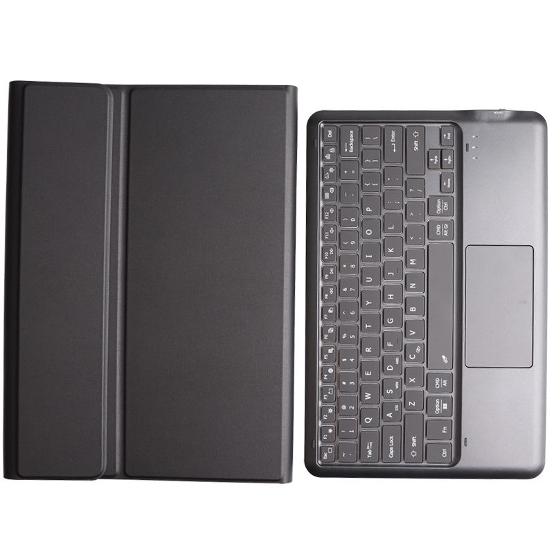 Teclado táctil negro + negro