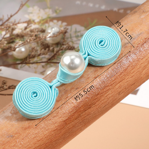 Cheongsam buttons, pearl coils, incense coils, buckles, national style costumes, Tang suit, Han suit, Chinese dress, handmade retro decorative accessories